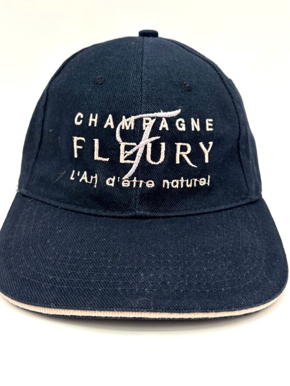 Slazenger Champagne Fleury L'art d'etre naturel Adjustable Blue Cap